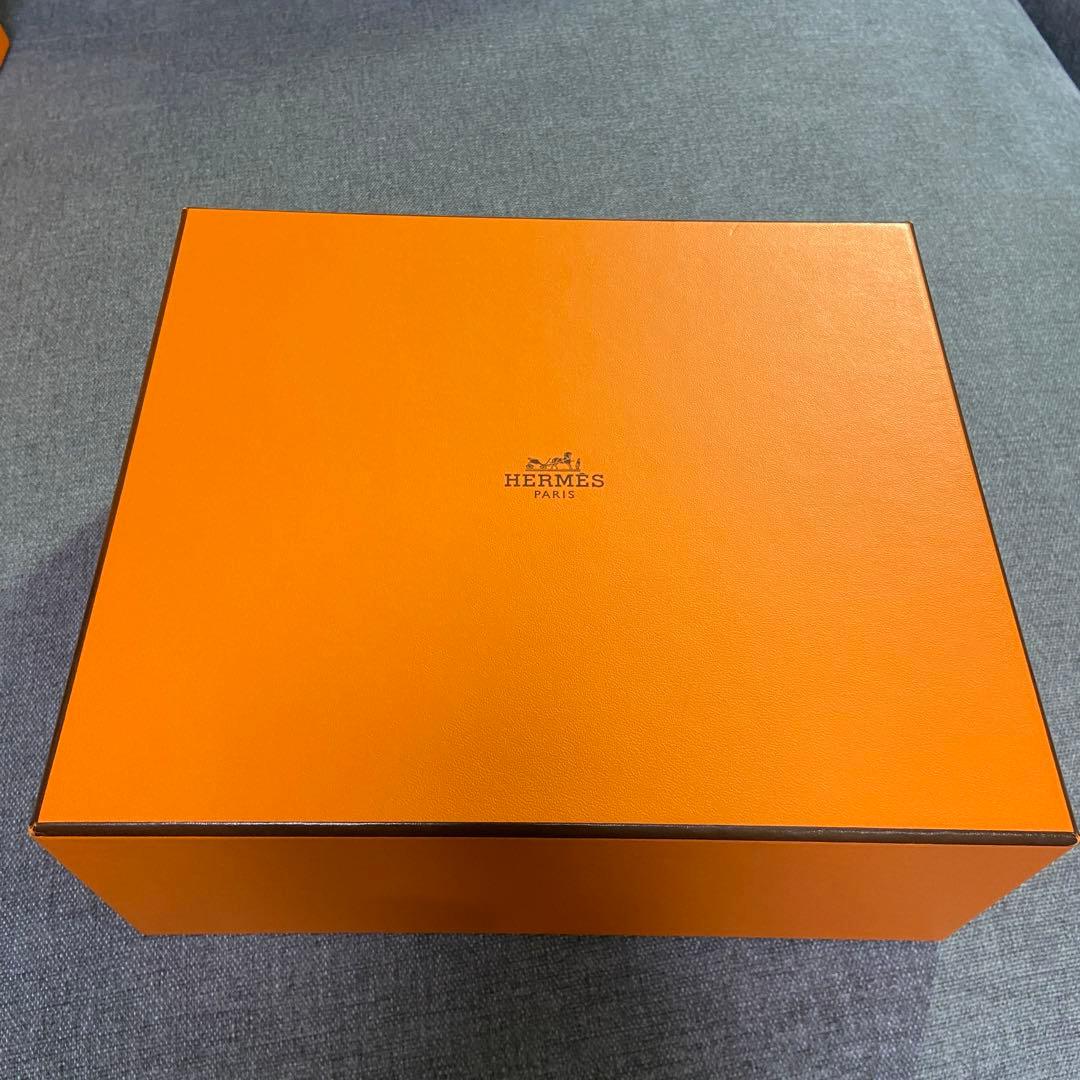 エルメス ピコタンpm 希少 ブルーボックス 空箱 ネイビーボックス