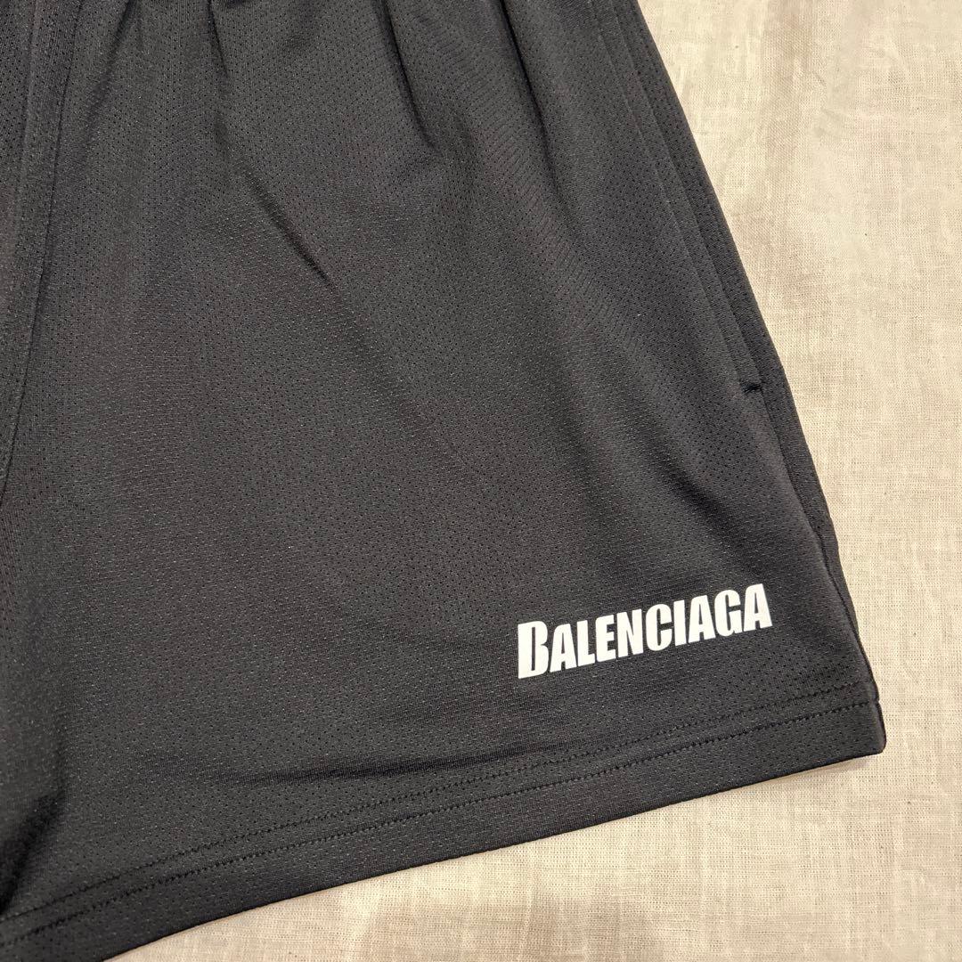 BALENCIAGA ブラックショートパンツ スイムウェア xs BALENCIAGA