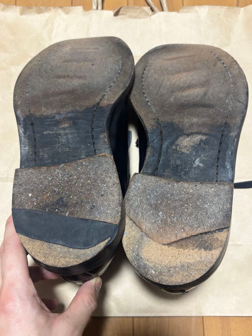 undercover アンダーカバー 13aw ボーン ドレスシューズ