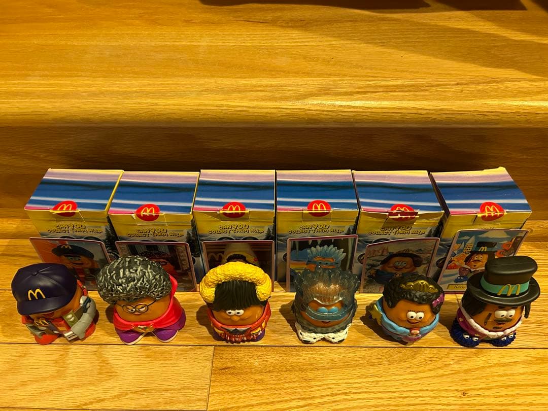 マクドナルド　ミートトイ　ナゲットバディーズ　新品未使用　6種コンプリート