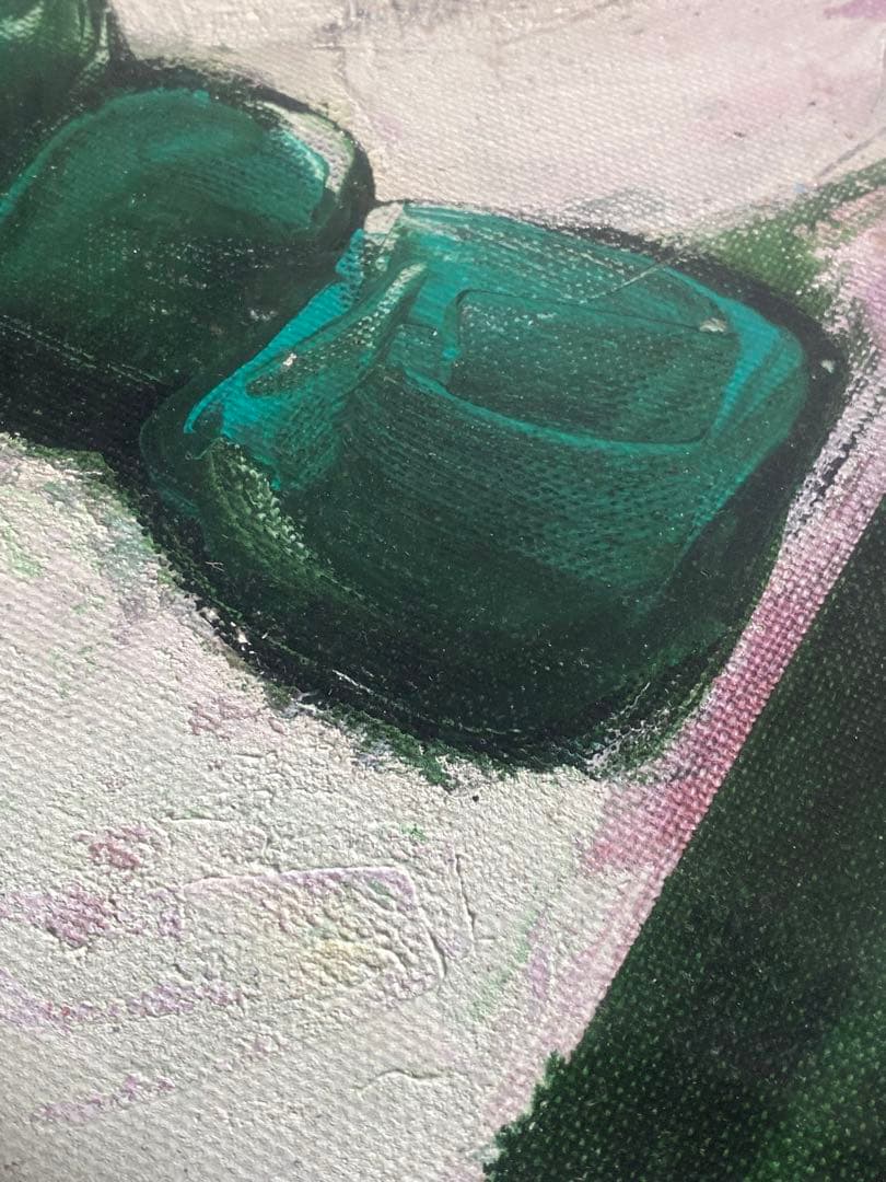 2076❣️ タイトル　(tribe) 油絵