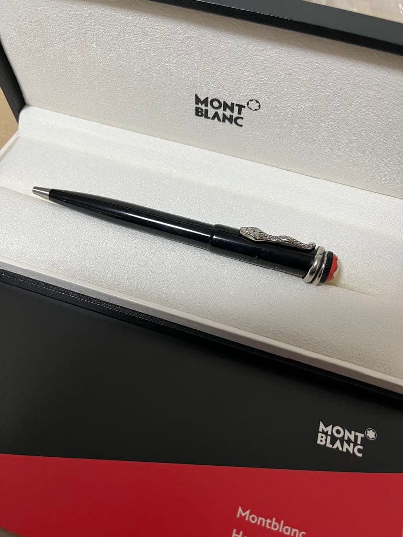 m*e様 モンブラン ヘリテイジコレクション ルージュ&ノワール ボールペン