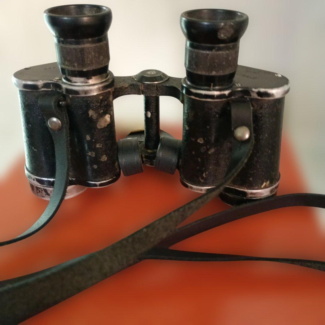 WW2ドイツ軍双眼鏡実物（6×30) 官給品 WW2 ドイツ軍 双眼鏡 6 x 30