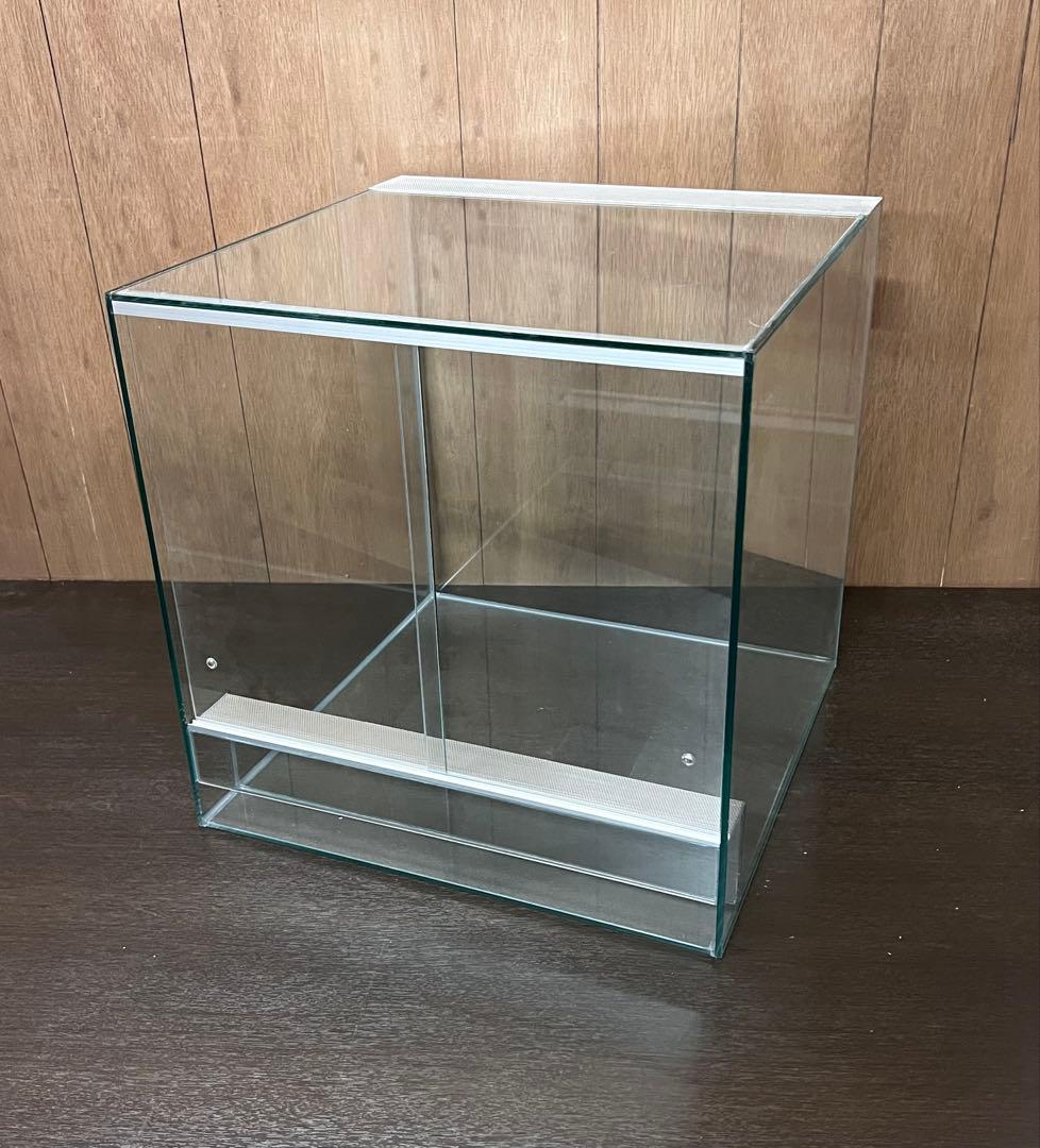 一点限定レアキューブサイズ パルダリウム・テラリウム水槽400x395x400㎜