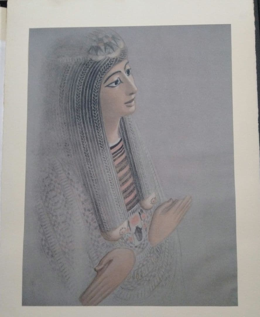 杉山寧素描エジプト・全12枚限定販売品・1981年文藝春秋刊 - メルカリ