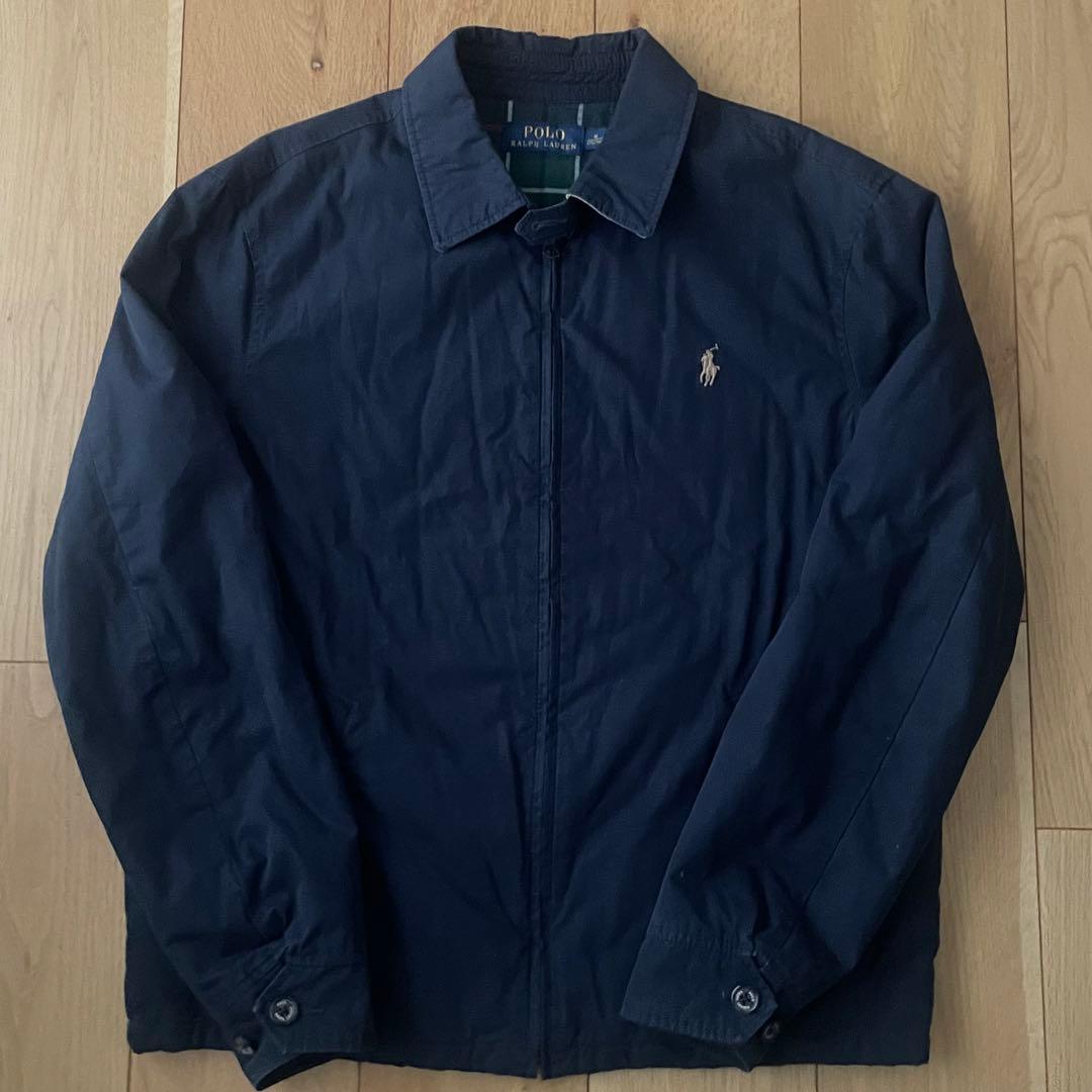 美品 POLO RALPH LAUREN スウィングトップ ネイビー M - メルカリ