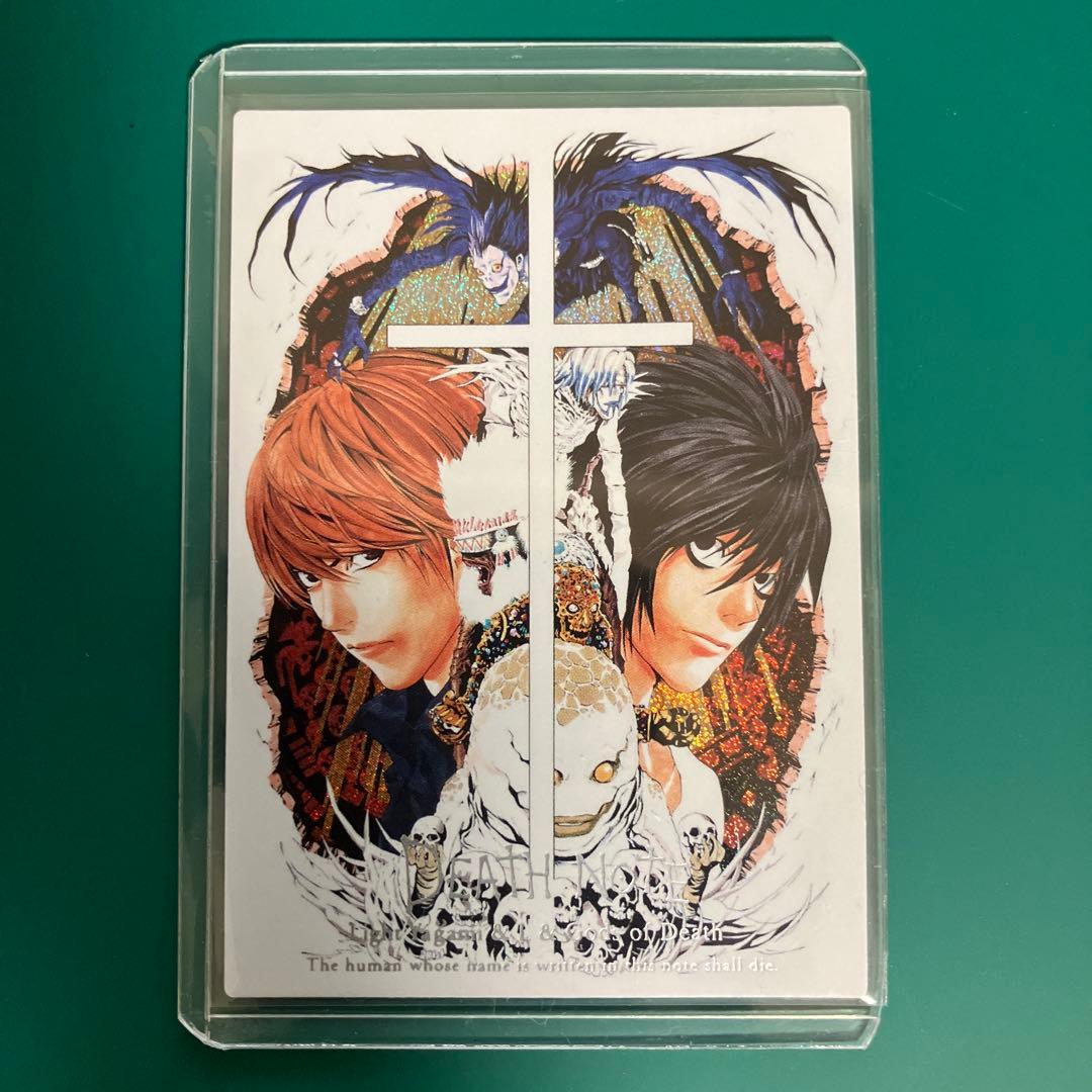 デスノート カード 夜神月 L スペシャルレア