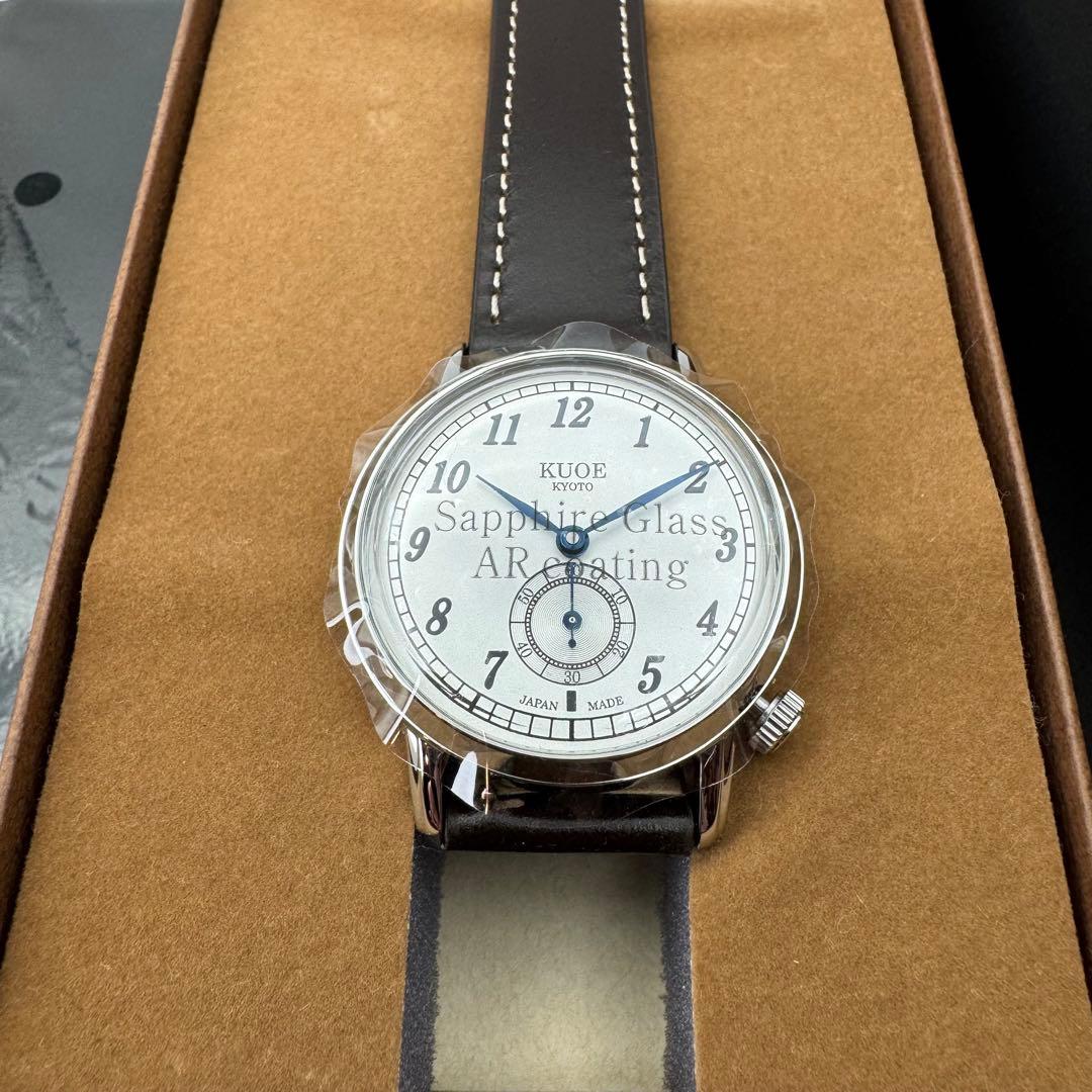 【美品】KUOE クオ OLD SMITH 90-007 自動巻き腕時計