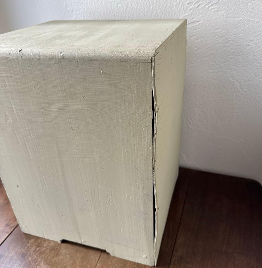 古道具 5杯の小引き出し 小物入れ 昭和レトロ 木製ドロワー アンティーク