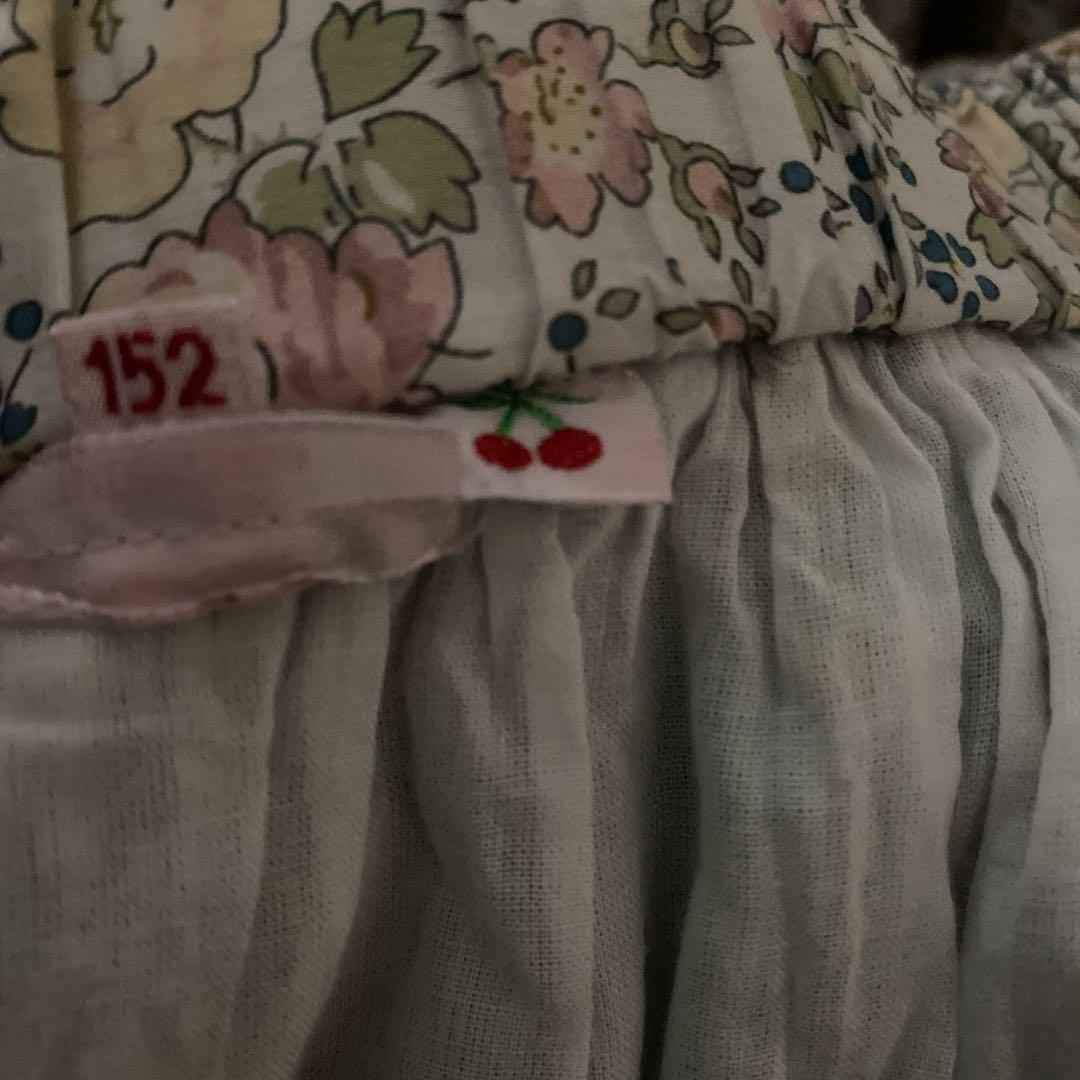 Peets　ボンポワン　リバティー柄　希少　スカート　12歳　超美品