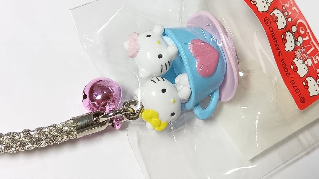 激レア！ハローキティ KITTY＆MIMMY 根付けストラップ