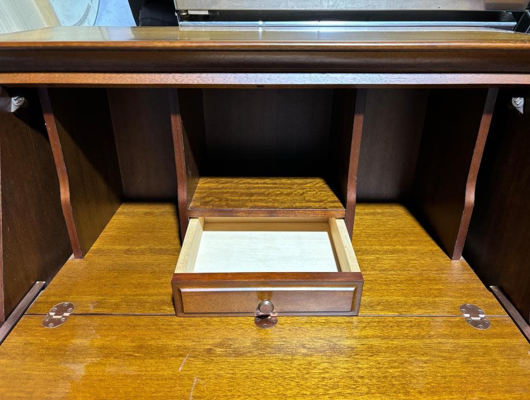 JJMARUNI マルニ木工 ライティングビューロー デスク 幅75cm