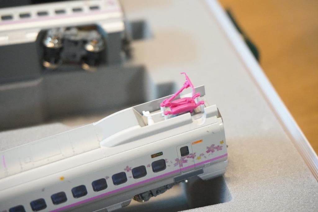 KATO E3系 秋田新幹線 30周年記念 桜ラッピング仕様 6両編成セット