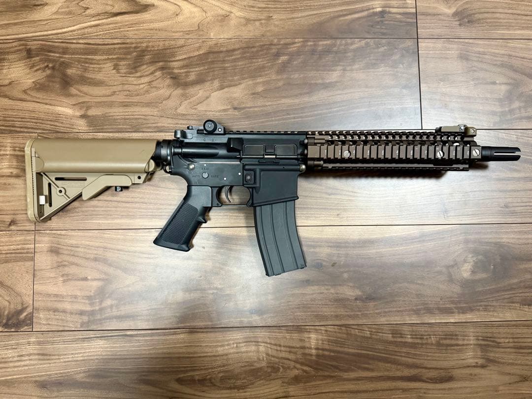 マルイ Mk18 MWS ガスブロStrikeFire1 ドットサイトセット