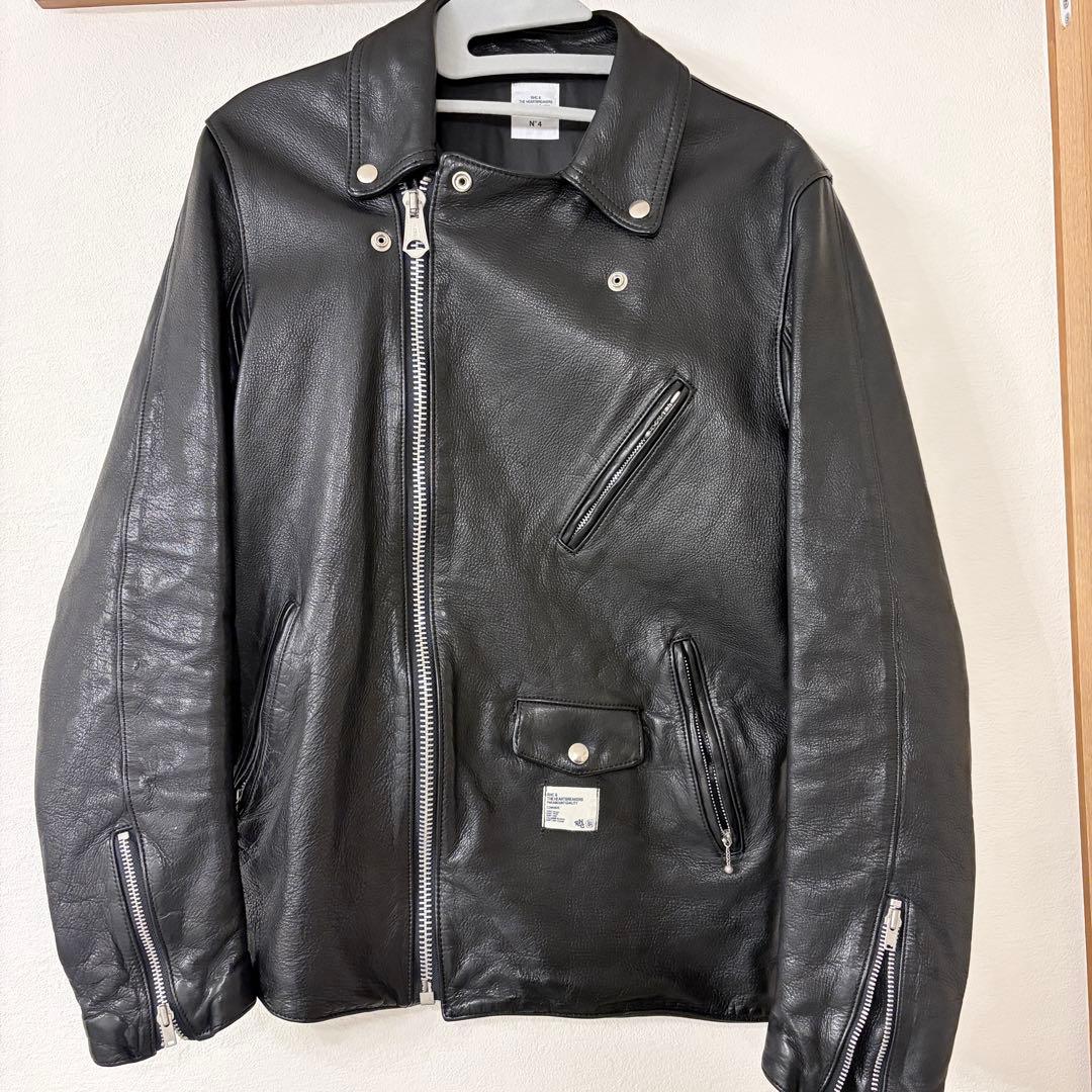 定価17万★ロンハーマン × ベドウィン★コラボレザーライダースジャケット　牛革 BEDWINのフリマアイテム一覧 定価17万☆ロンハーマン × ベドウィン