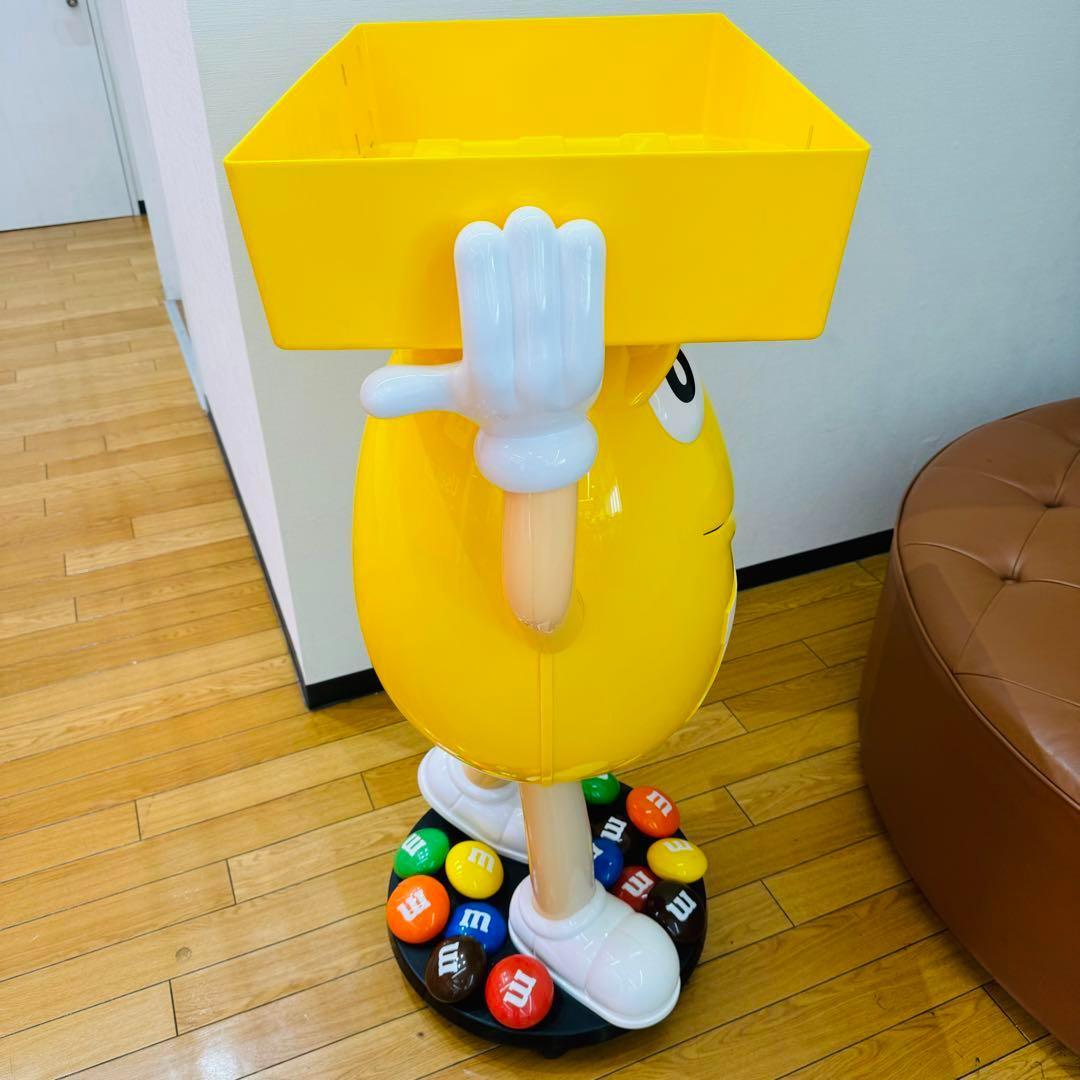 【希少】M&M's 店頭用ディスプレイ イエロー 特大店舗用