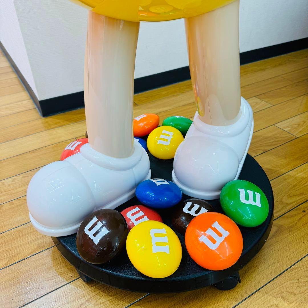 【希少】M&M's 店頭用ディスプレイ イエロー 特大店舗用