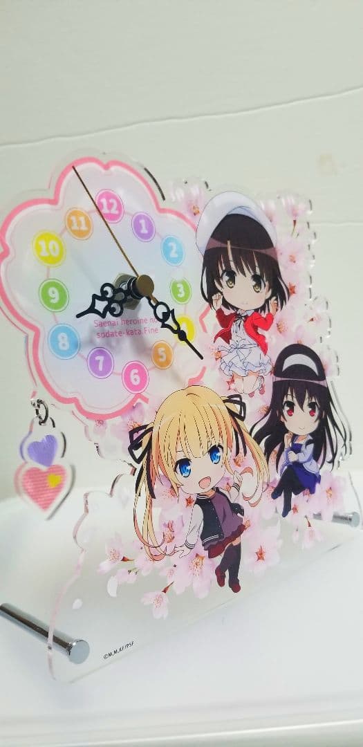 魔法少女 まどか マギカ アクリルスタンド 雪の結晶デザイン さやか