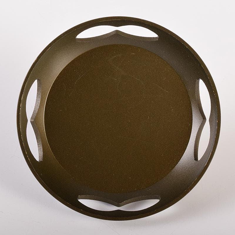 人間国宝 加賀象嵌作家 中川衛作 花文銀象嵌 香りの器 共箱 D R7776