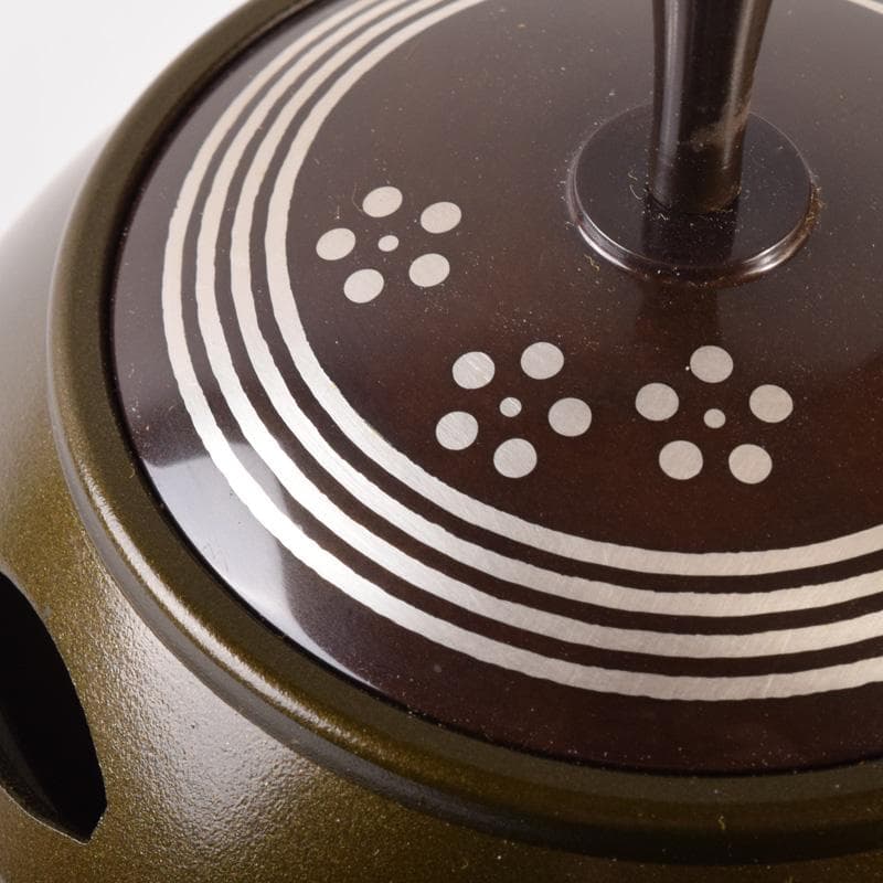 人間国宝 加賀象嵌作家 中川衛作 花文銀象嵌 香りの器 共箱 D R7776