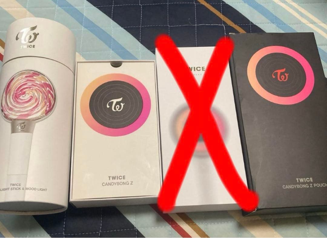 TWICE ペンライト&カバー4点セット