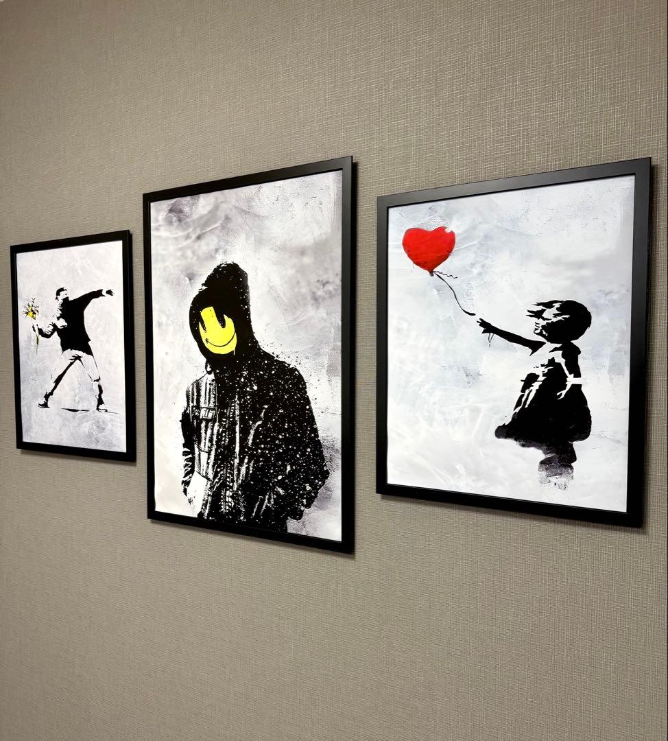 No.91♡半額祭♡キャンバスアート　ブランドアート　バンクシー　バスキア