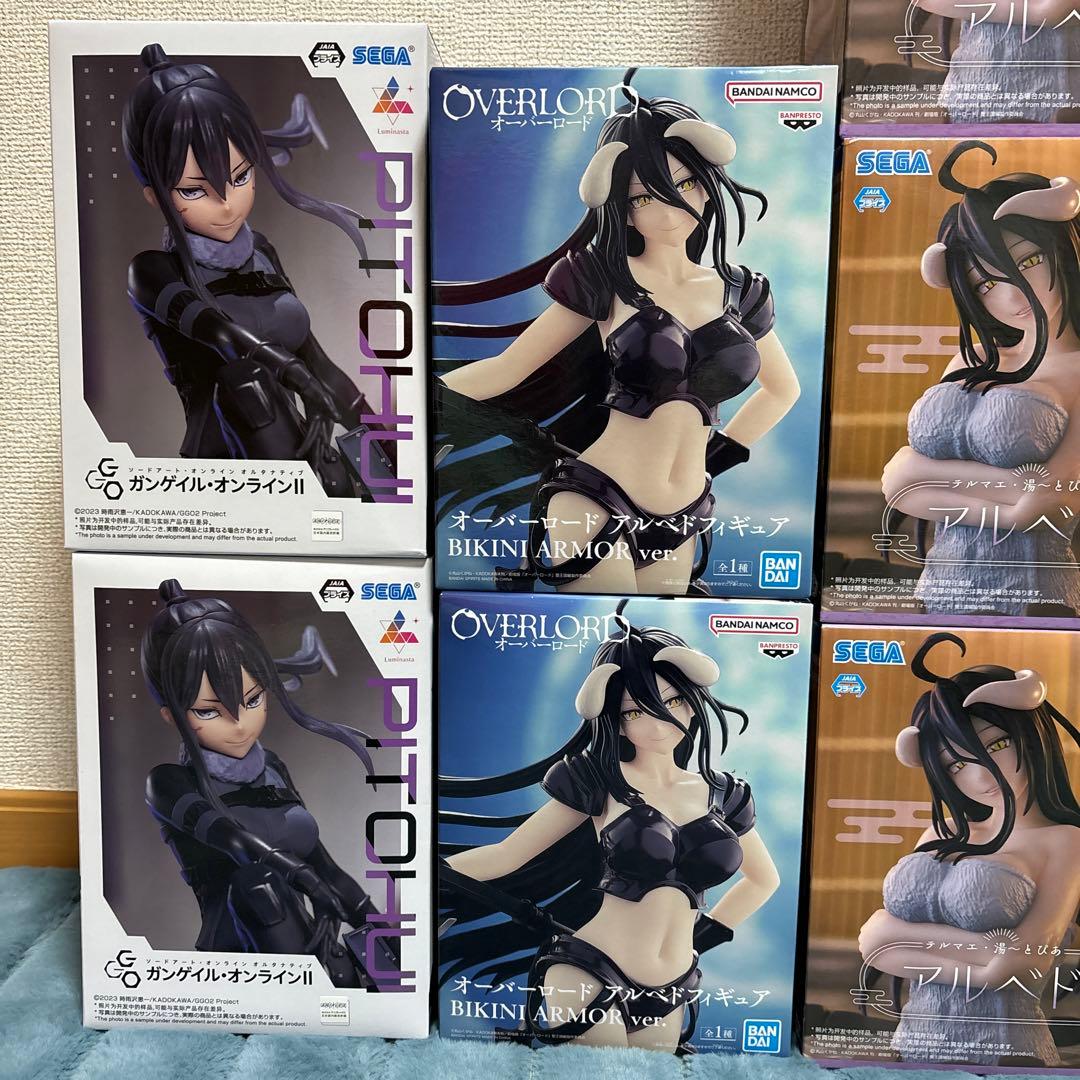 激安プライズ美少女フィギュア16体まとめ売り アルベド アーリャ等