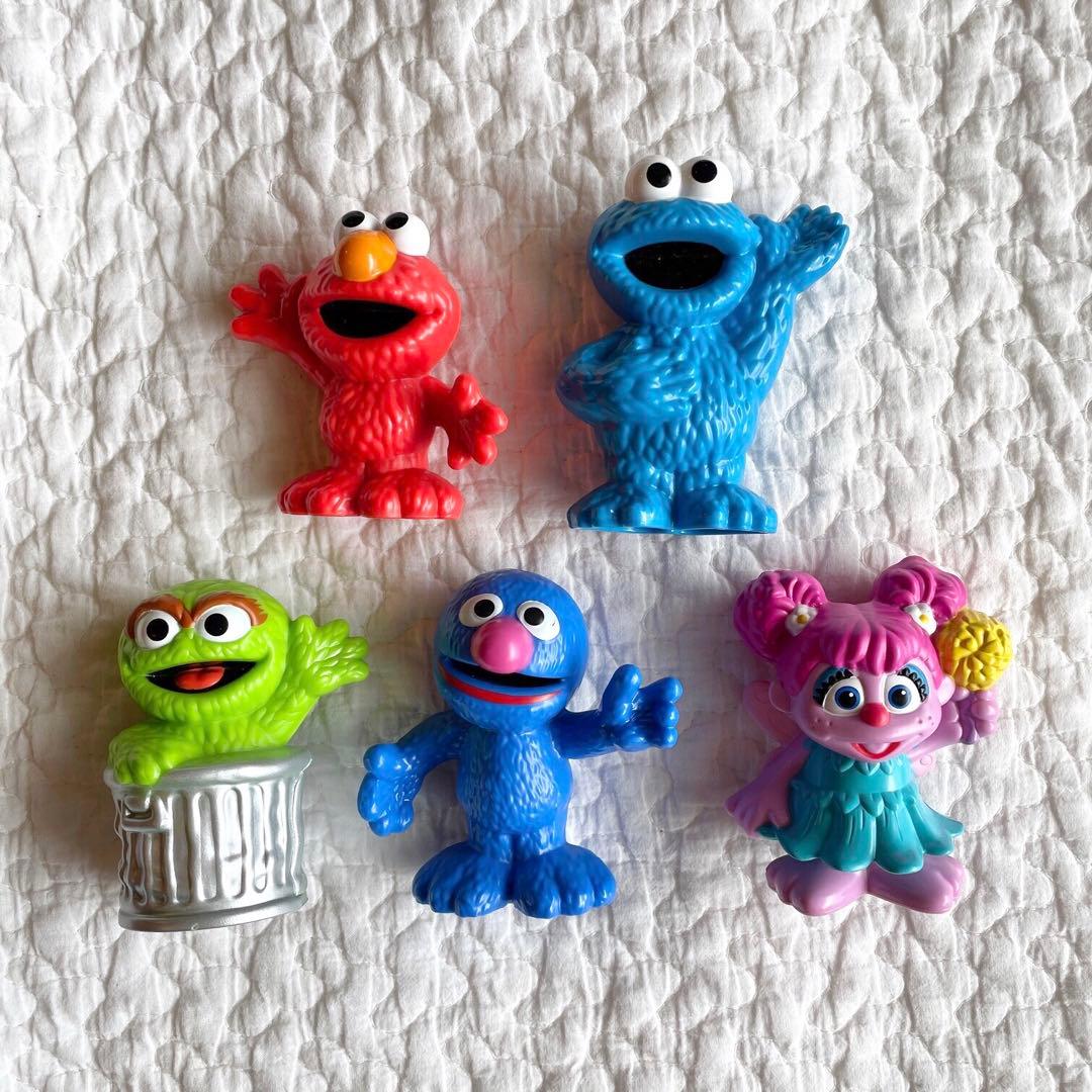 セサミストリート フィギュア 人形 おもちゃ エルモ 飾り クッキー