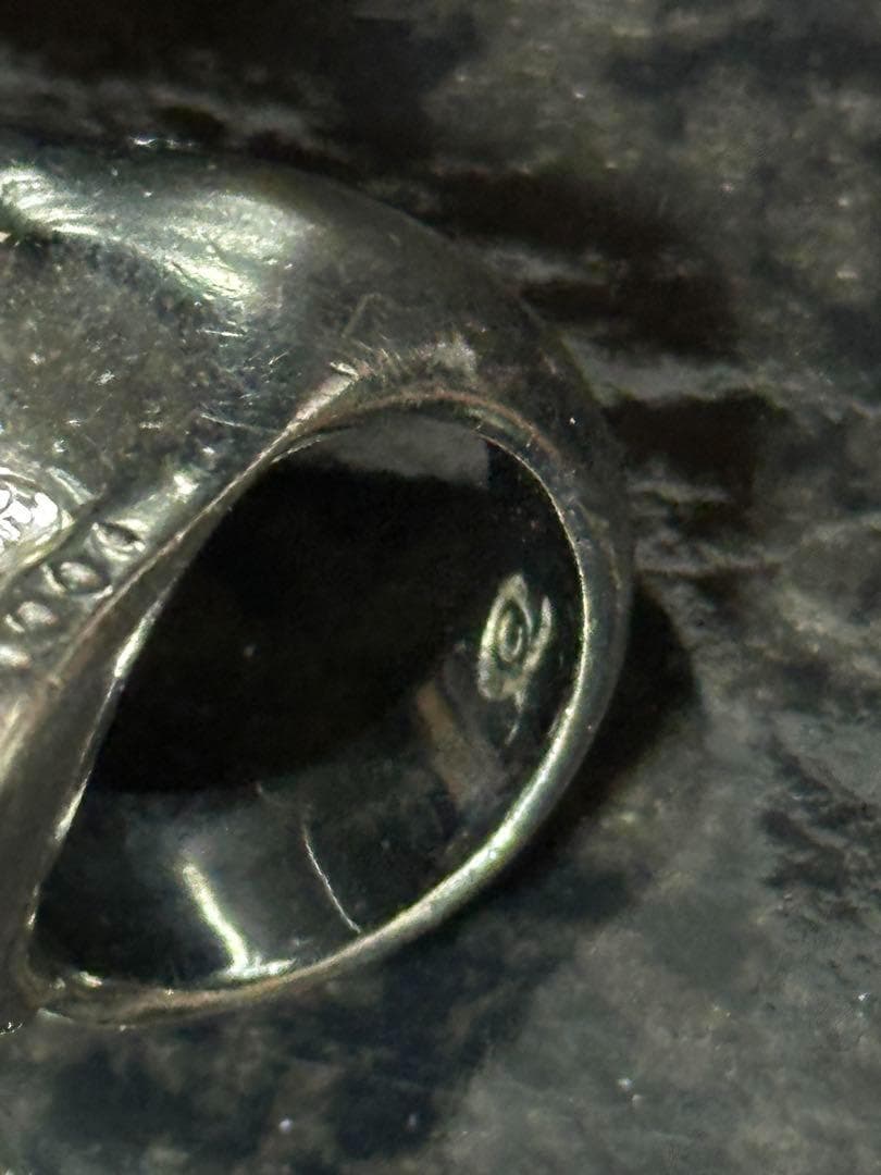 アクセサリー Alexander McQueen Skull Zirconia Ring