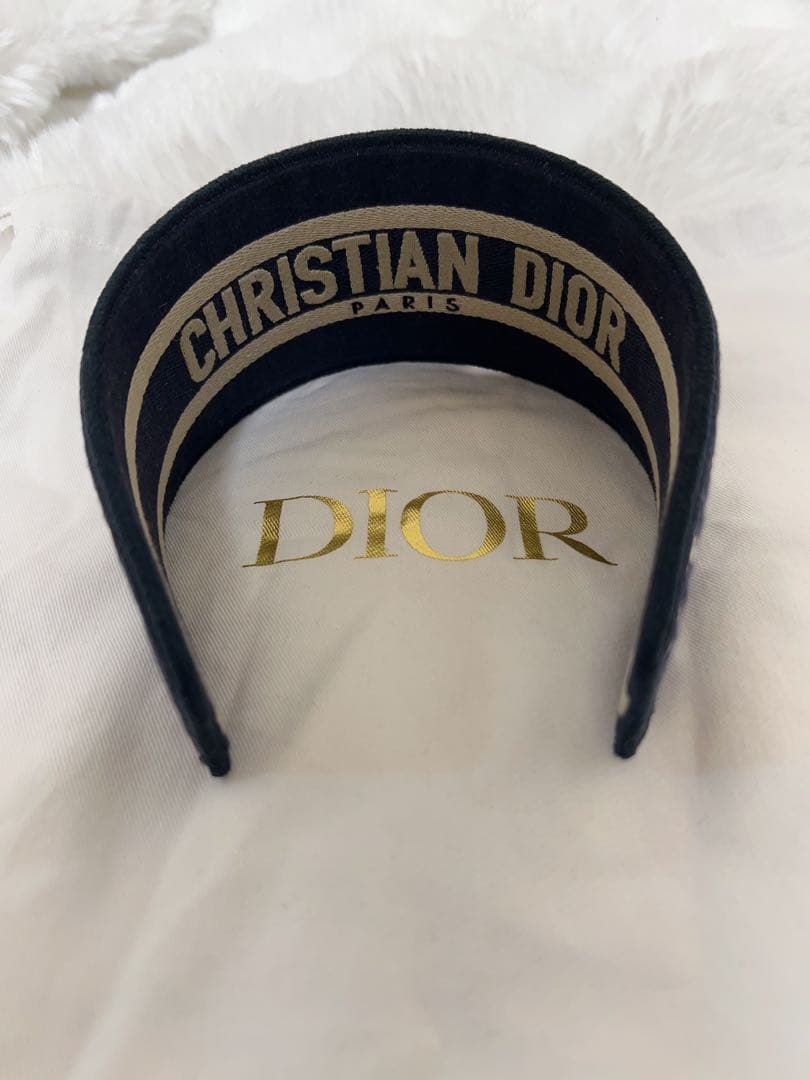 Dior オブリーク トロッター ヘアバンド