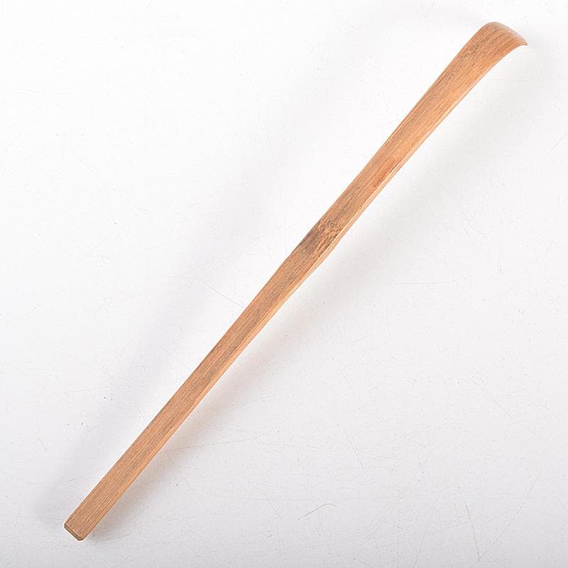 茶道具 表千家九代了々斎自作 茶杓 銘「吉野」 書付 共筒共箱 D R7640