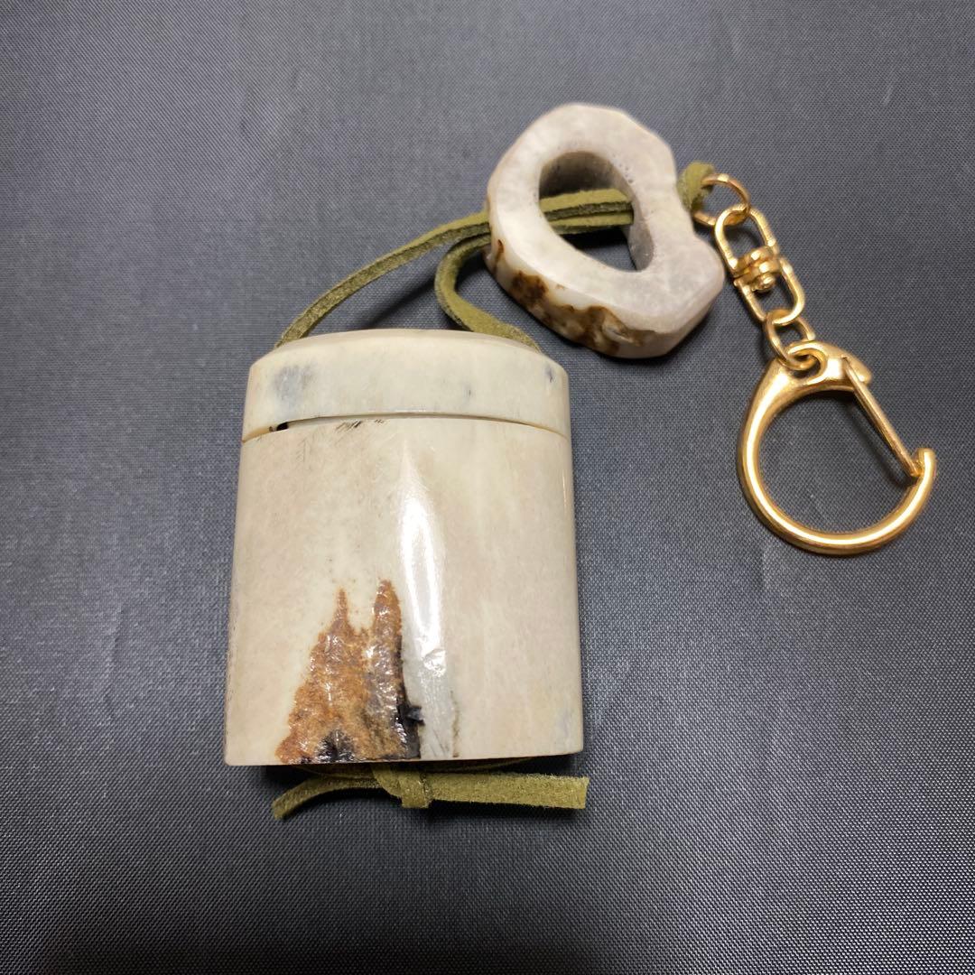 一点物】鹿角×印籠 伝統技術の手作り工芸品