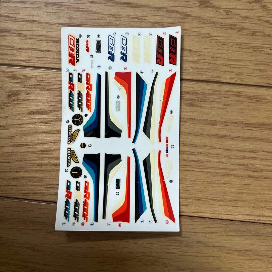 TAMIYA CBR400F プラモデル (フル外装) - メルカリ