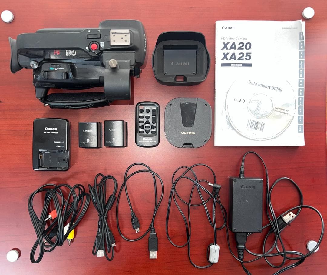 【どんくん】美品 Canon XA20 業務用フルHDビデオカメラ