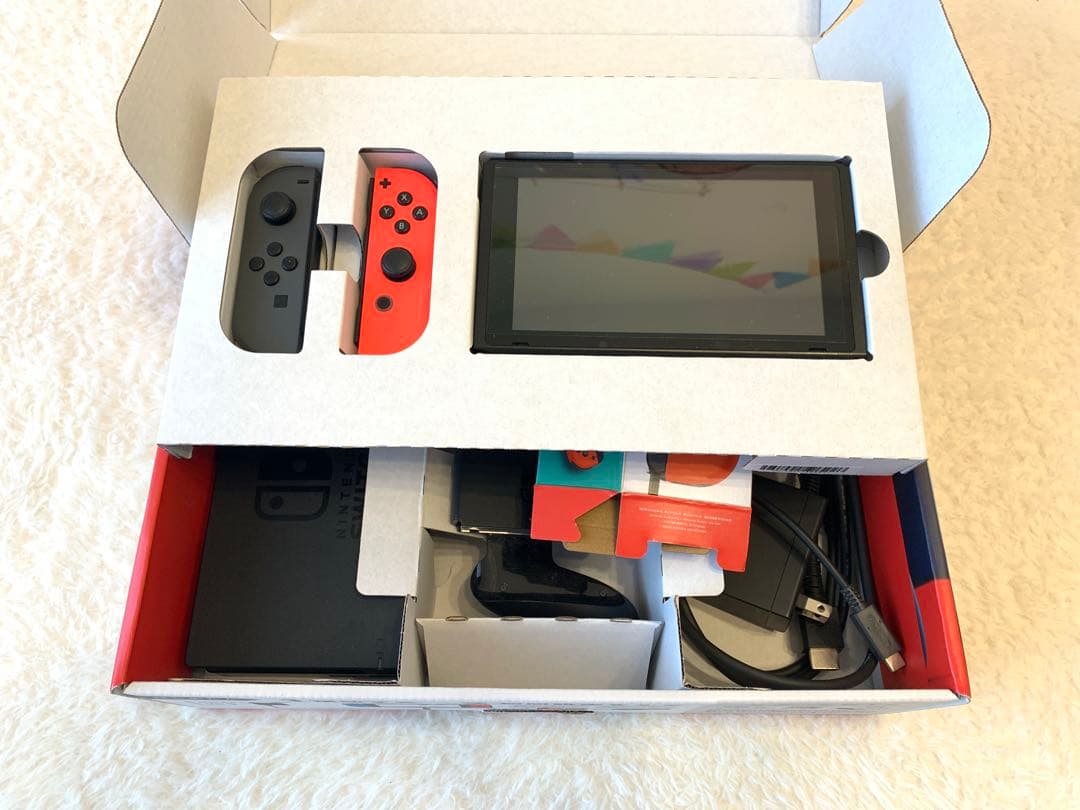 【基本動作確認済み】Nintendo Switch 本体 箱付き