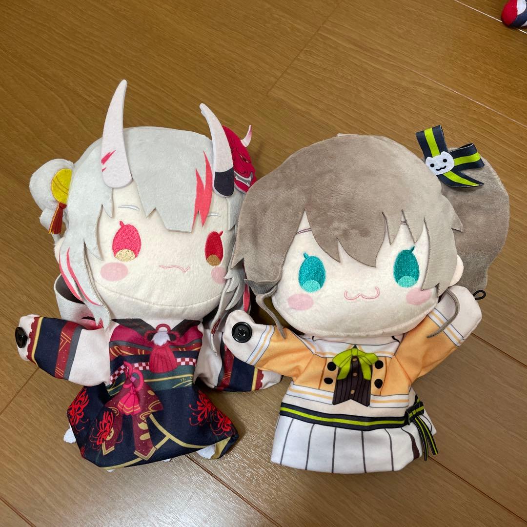 hololive ぬいぐるみ セット売り 百鬼あやめ、夏色まつり、紫咲シオン