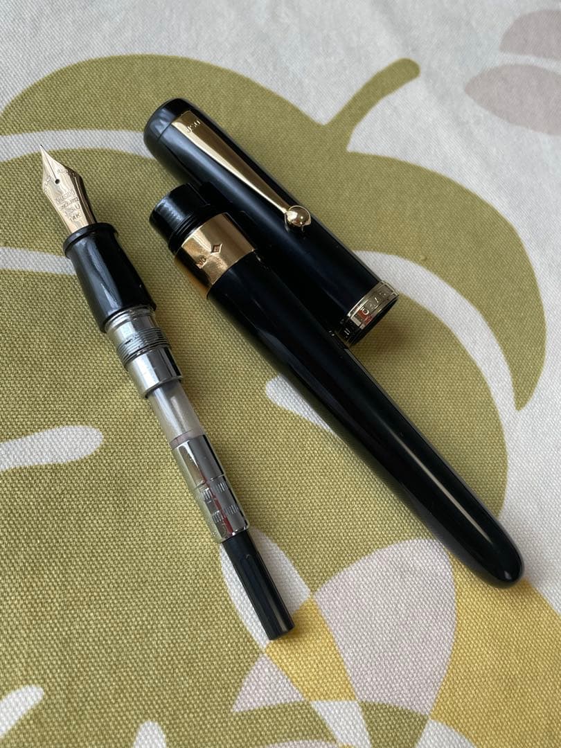 仙台 大橋堂万年筆 18Kリング付き （ロングサイズ）