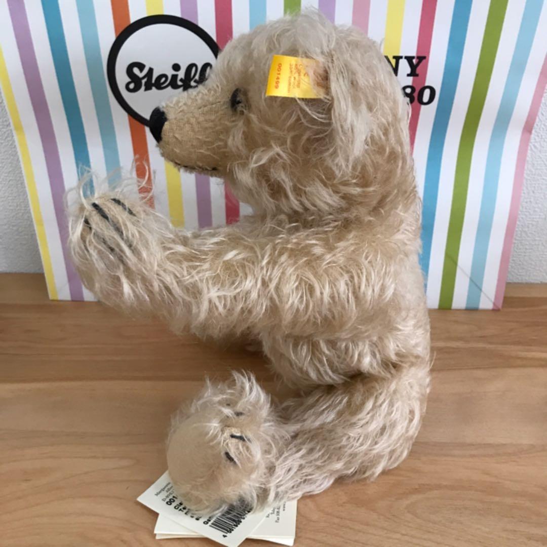 新品】シュタイフ クラシック ティディベア モヘヤ 32cm シュタイフ