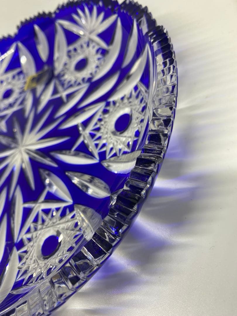 旧東ドイツ製 切子 Lausitzer Glas