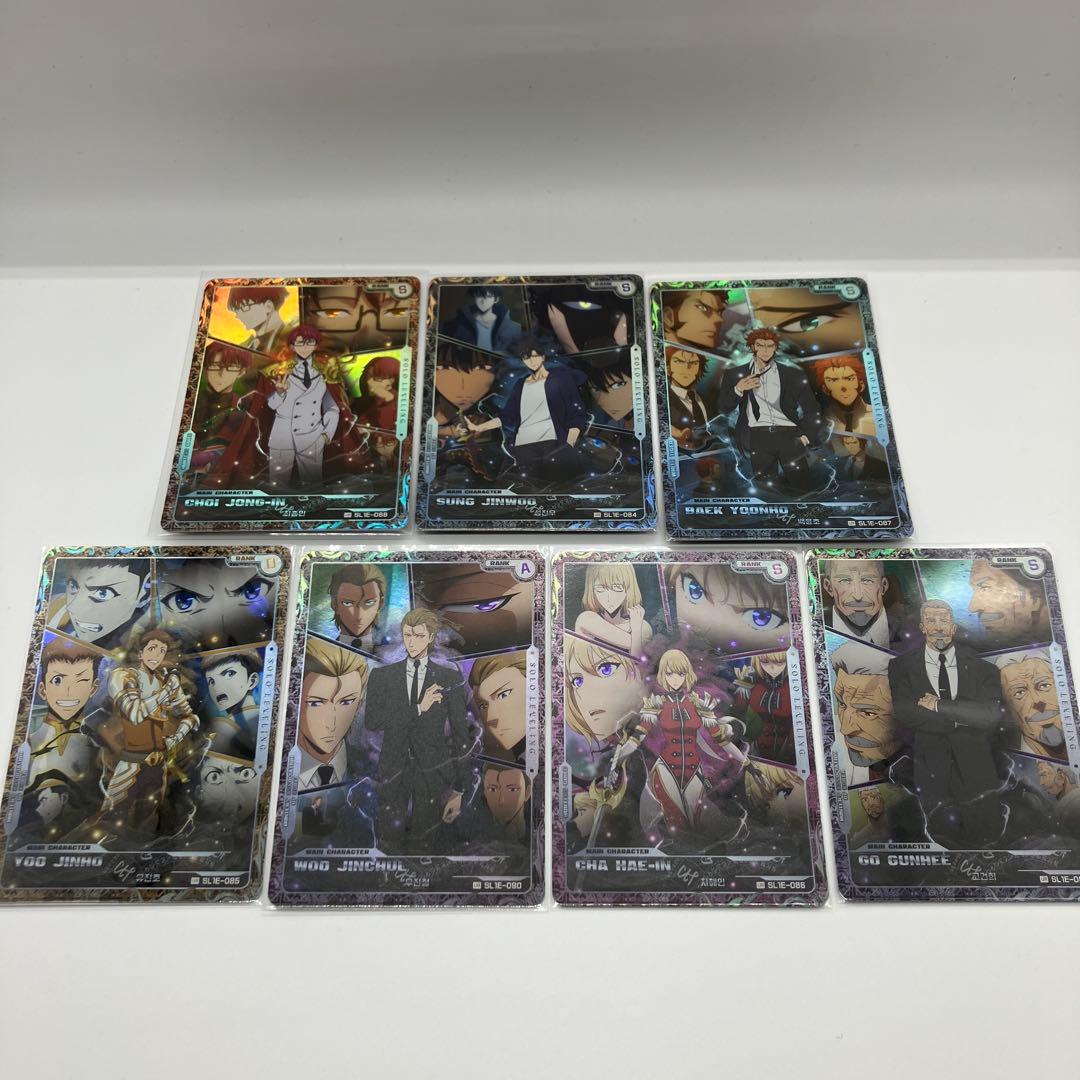 俺だけレベルアップな件　カード　UR　全種類コンプセット