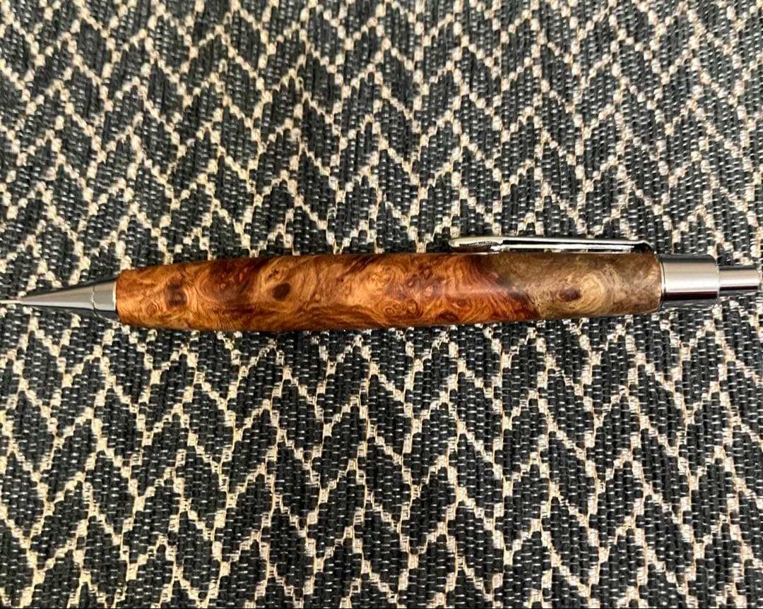 クラフトA MP202 本花カリン瘤紅白 シャープペンシル0.5mm - メルカリ