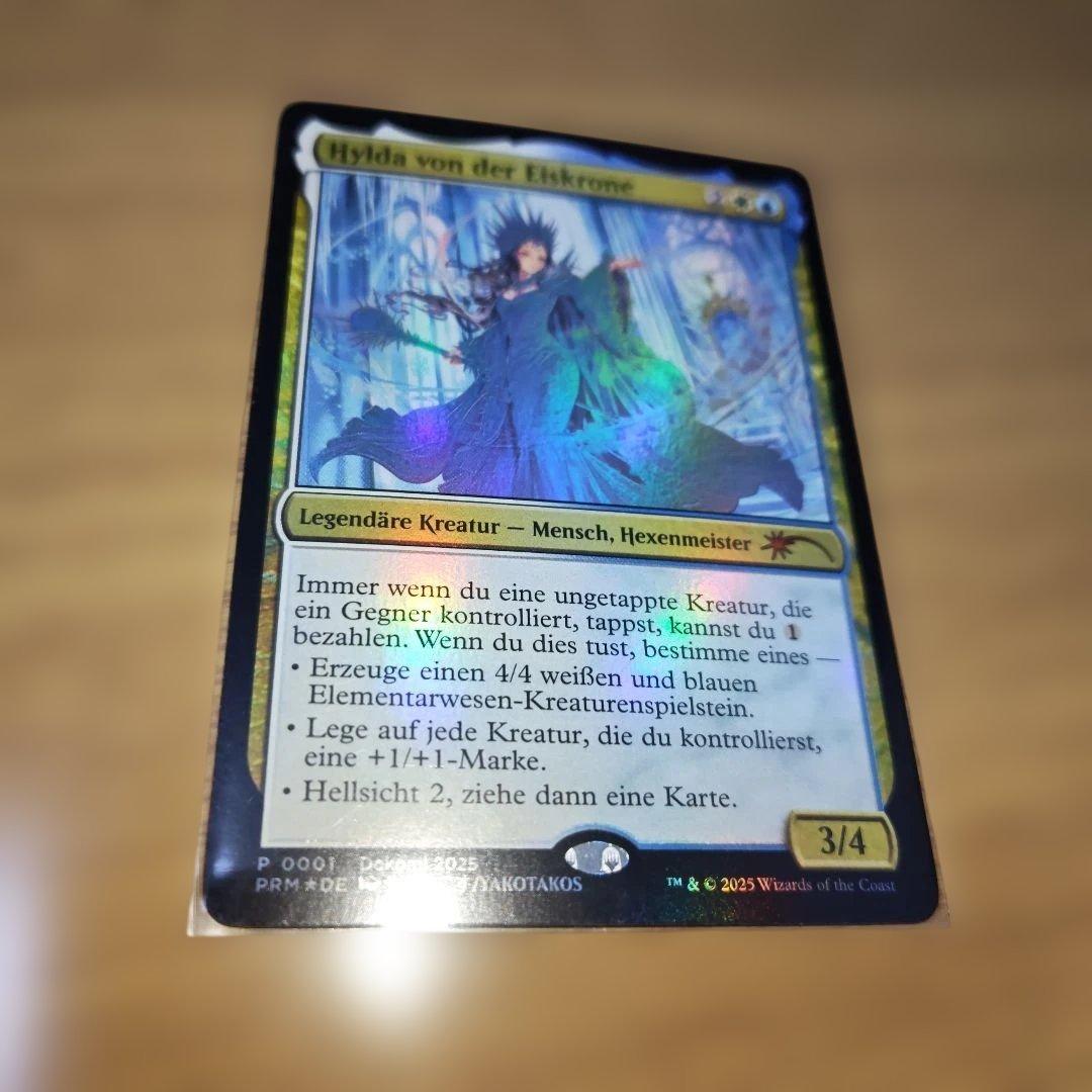氷冠のヒルダ ドイツ語版 プロモ foil Dokomi - メルカリ