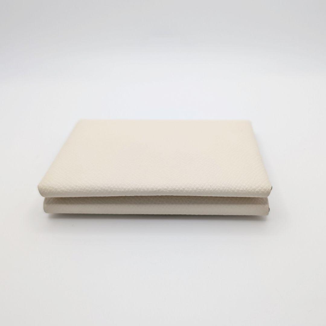 ✨️未使用級!✨️エルメス　カルヴィデュオ　アイボリー×イエロー