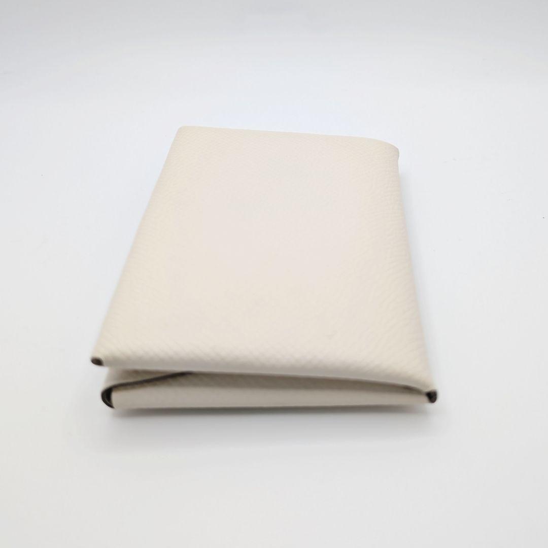 ✨️未使用級!✨️エルメス　カルヴィデュオ　アイボリー×イエロー