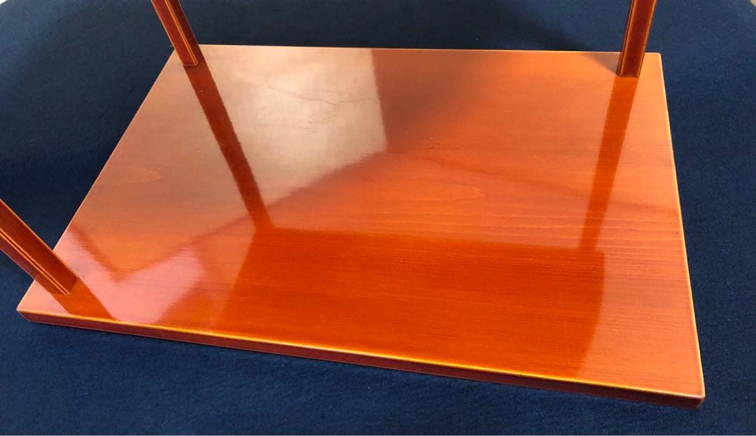 割引❗️《レ》茶道具 飛騨春慶塗 誰ヶ袖棚 組立式 木箱　251027う1