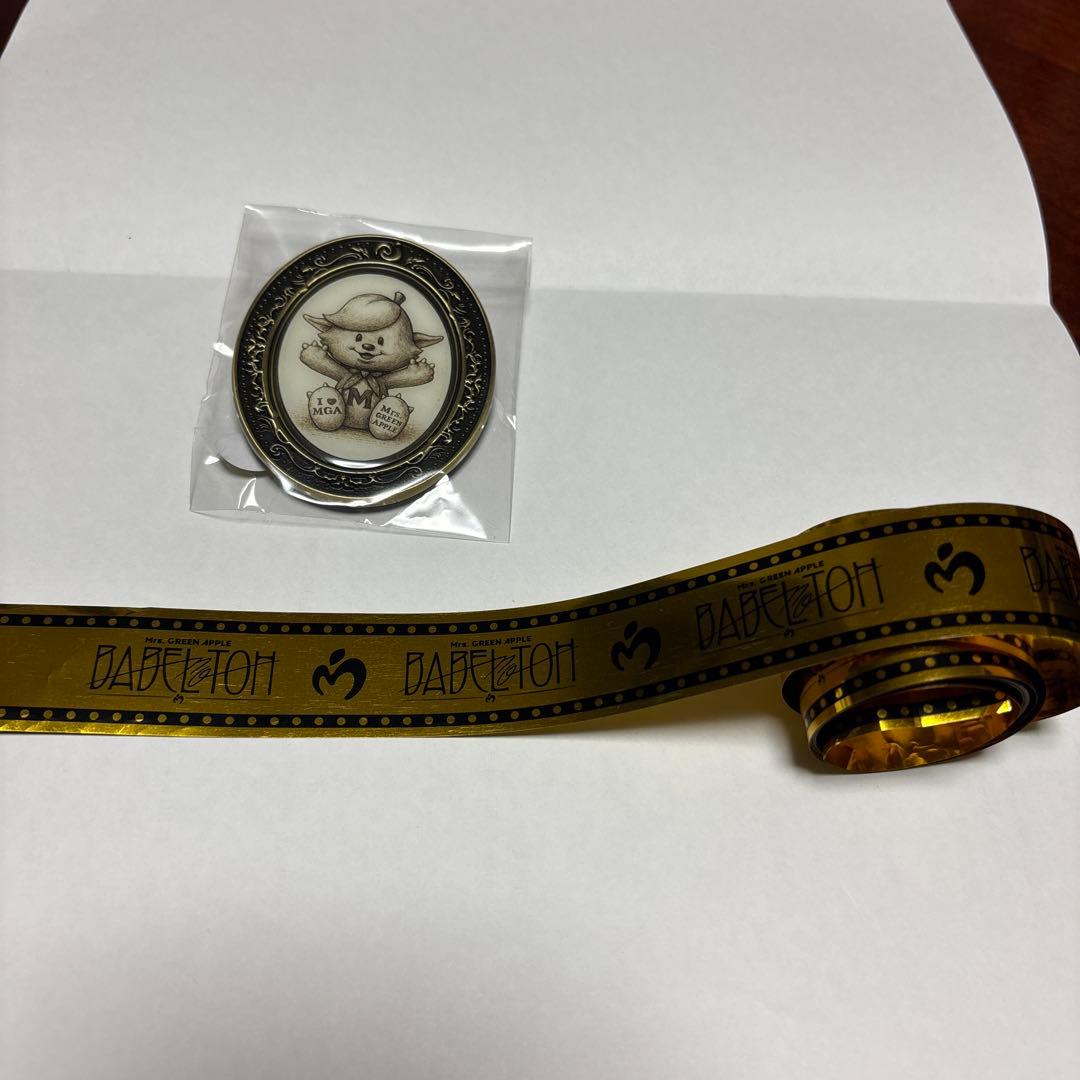 ミセスグリーンアップルメメルピンズ 金・銀テープ ミセスグリーンアップルメメルピンズ 金・銀テープ ミセスグリーン