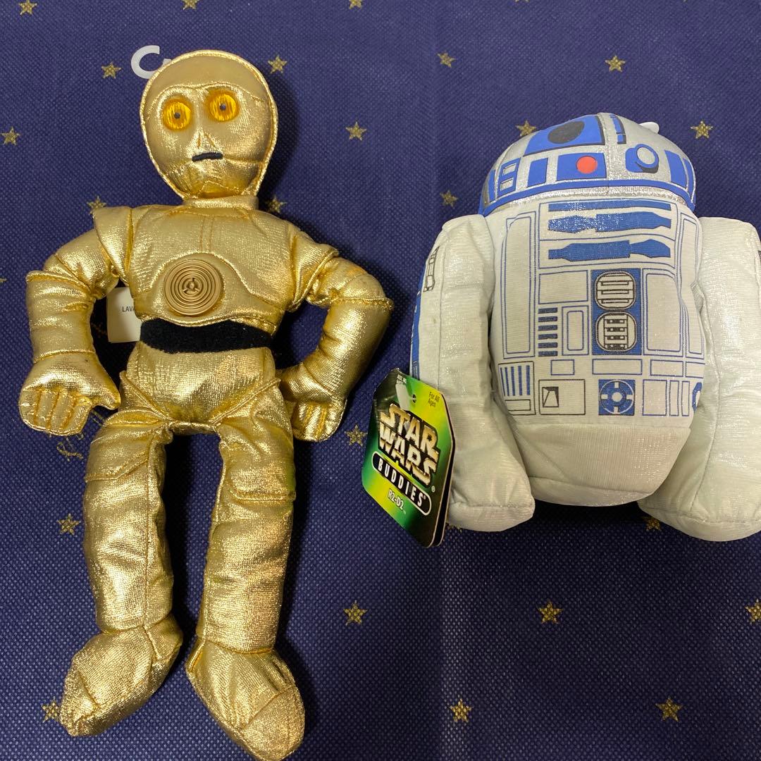 STARWARS スターウォーズ1997 ぬいぐるみハズブロKenner 6体