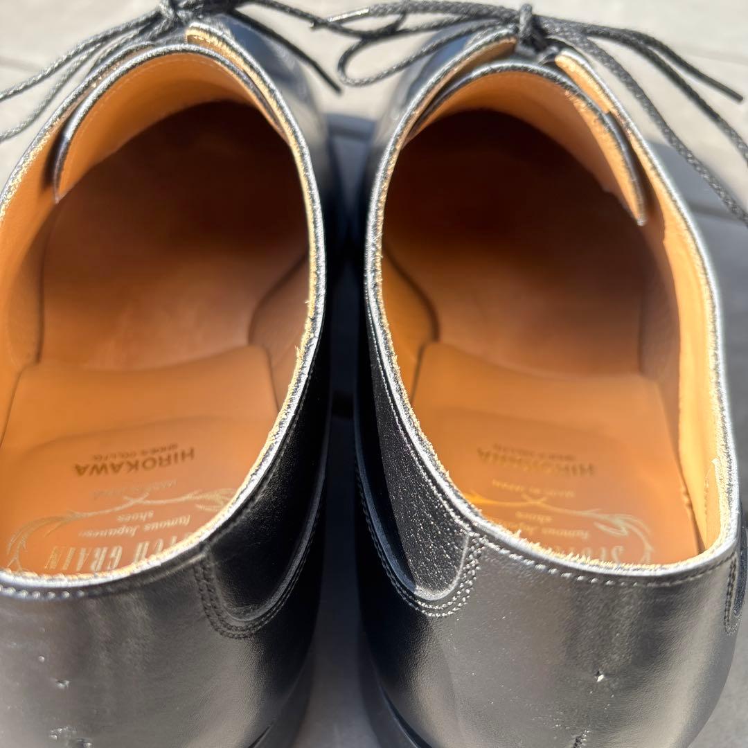 SCOTH GRAINブラックビジネスシューズ 26cm