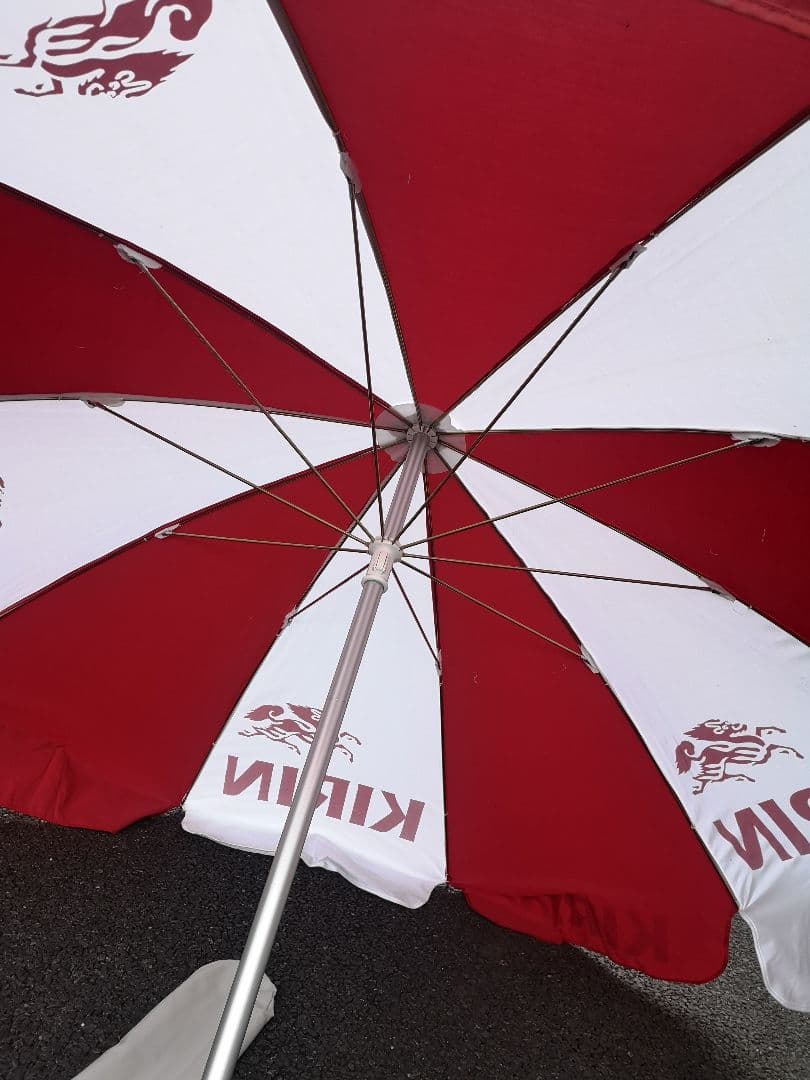 希少！非売品】キリンビールビーチパラソル 送料込み！