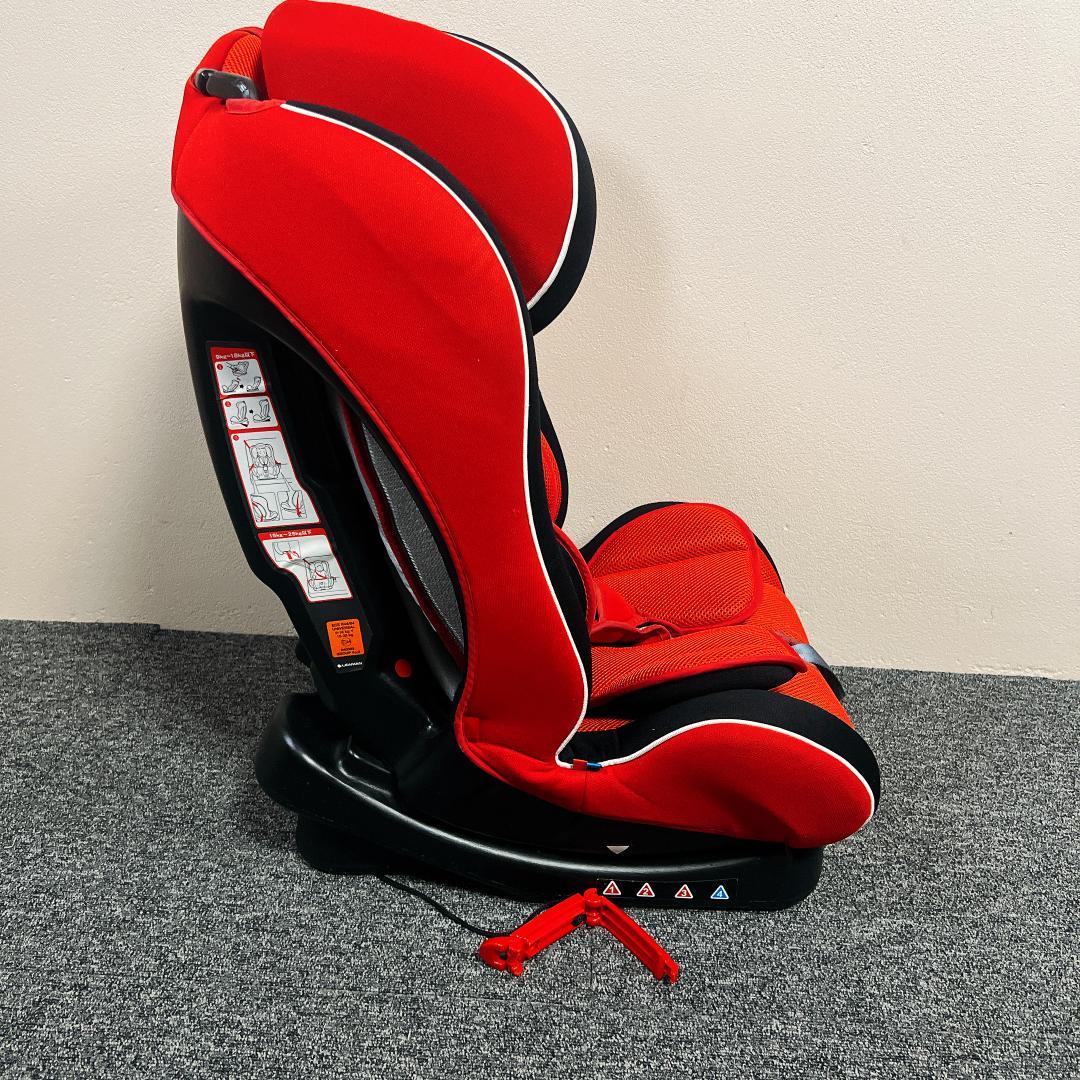 LEAMAN カイナ ジュニアシート 赤 C99156034 - チャイルドシート在庫 処分